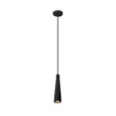 Pendente Tube Alumínio 20cm - Preto