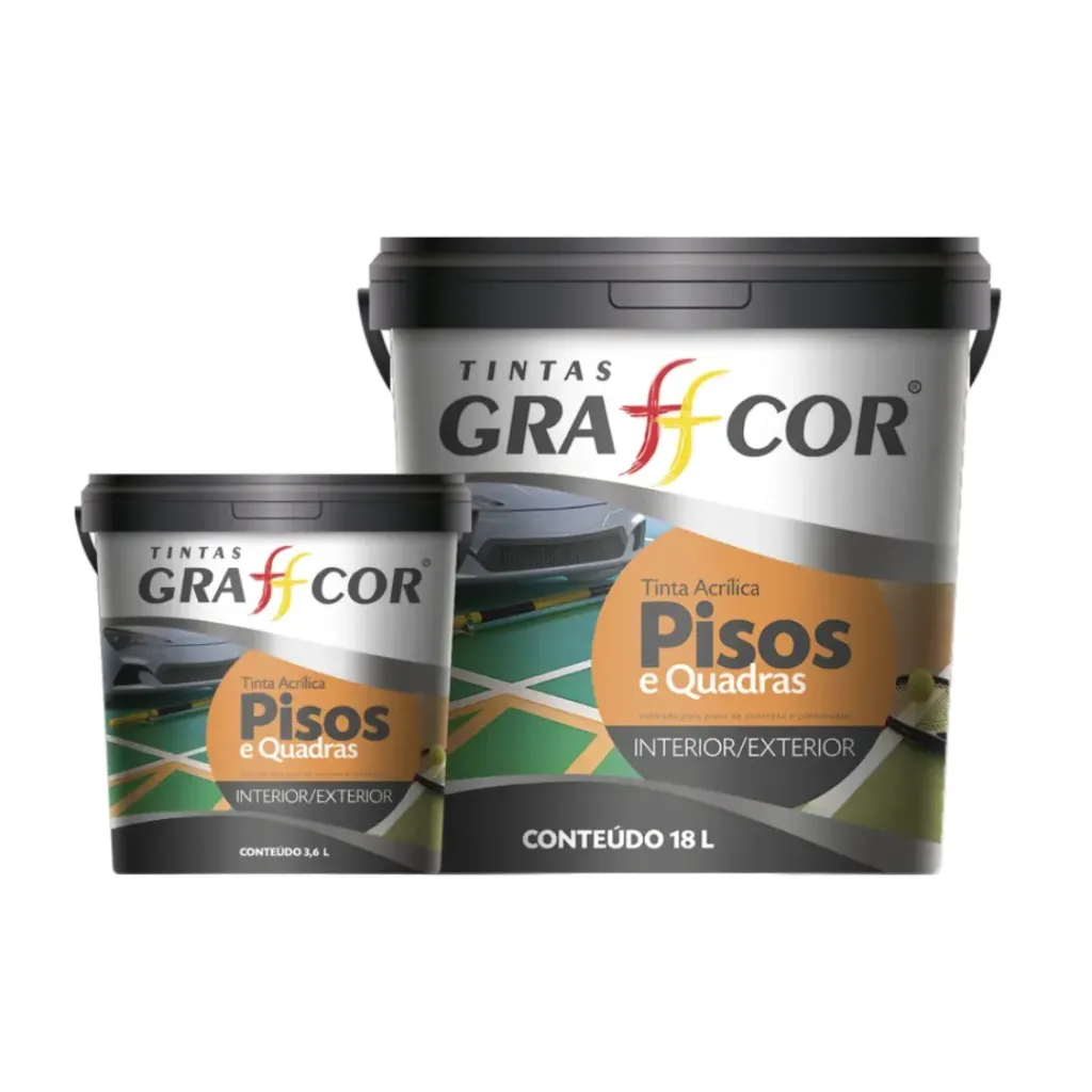 Tinta Graffcor Pisos e Quadras 18L