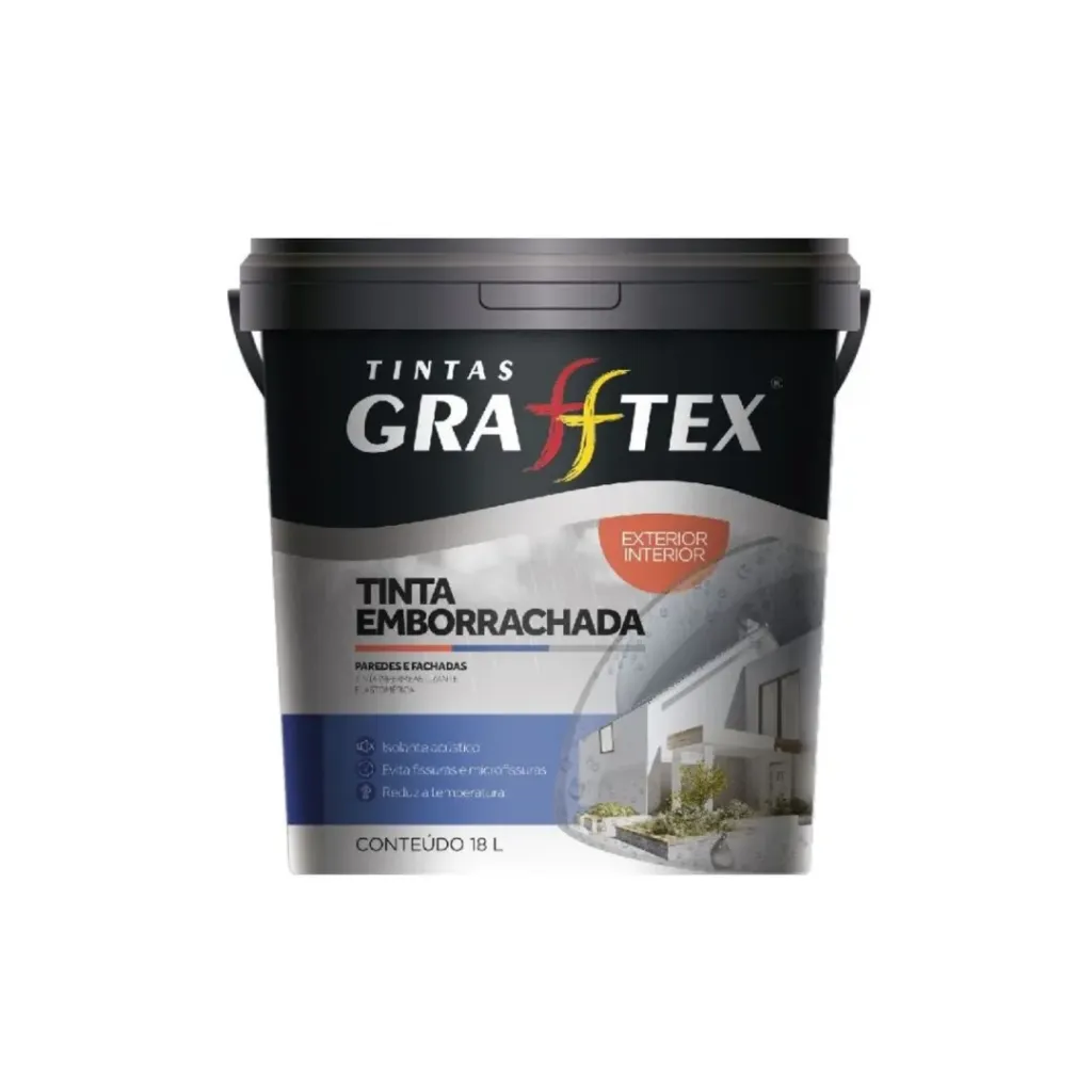 Tinta Grafftex Emborrachada 18L