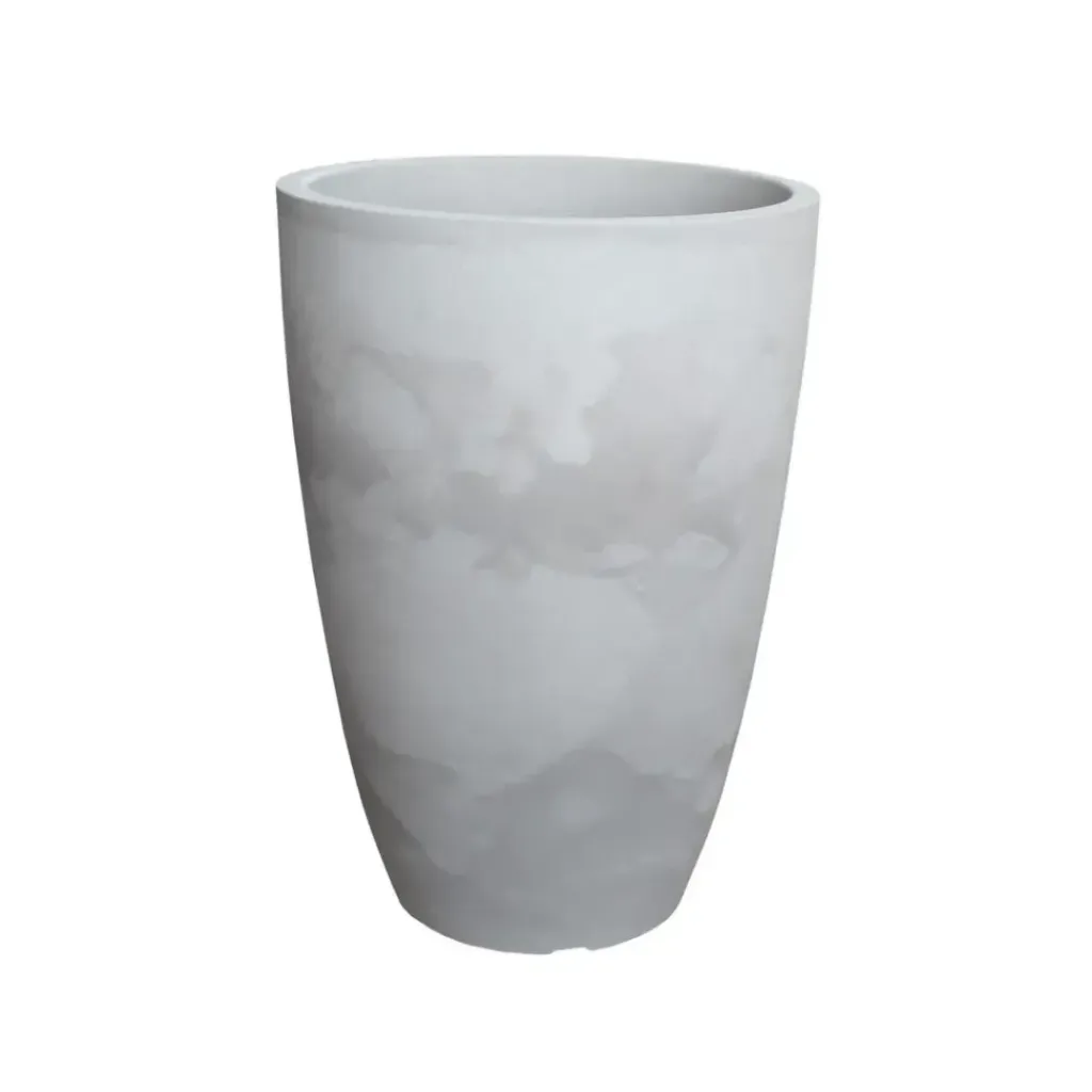 Vaso Liso Cônico 38 Cimento Queimado - JVOLCQ38