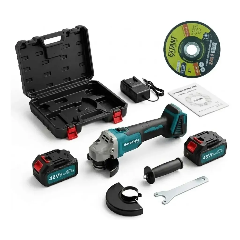 Esmerilhadeira Angular 850w c/ 2 Baterias - Borboleta ZC-125