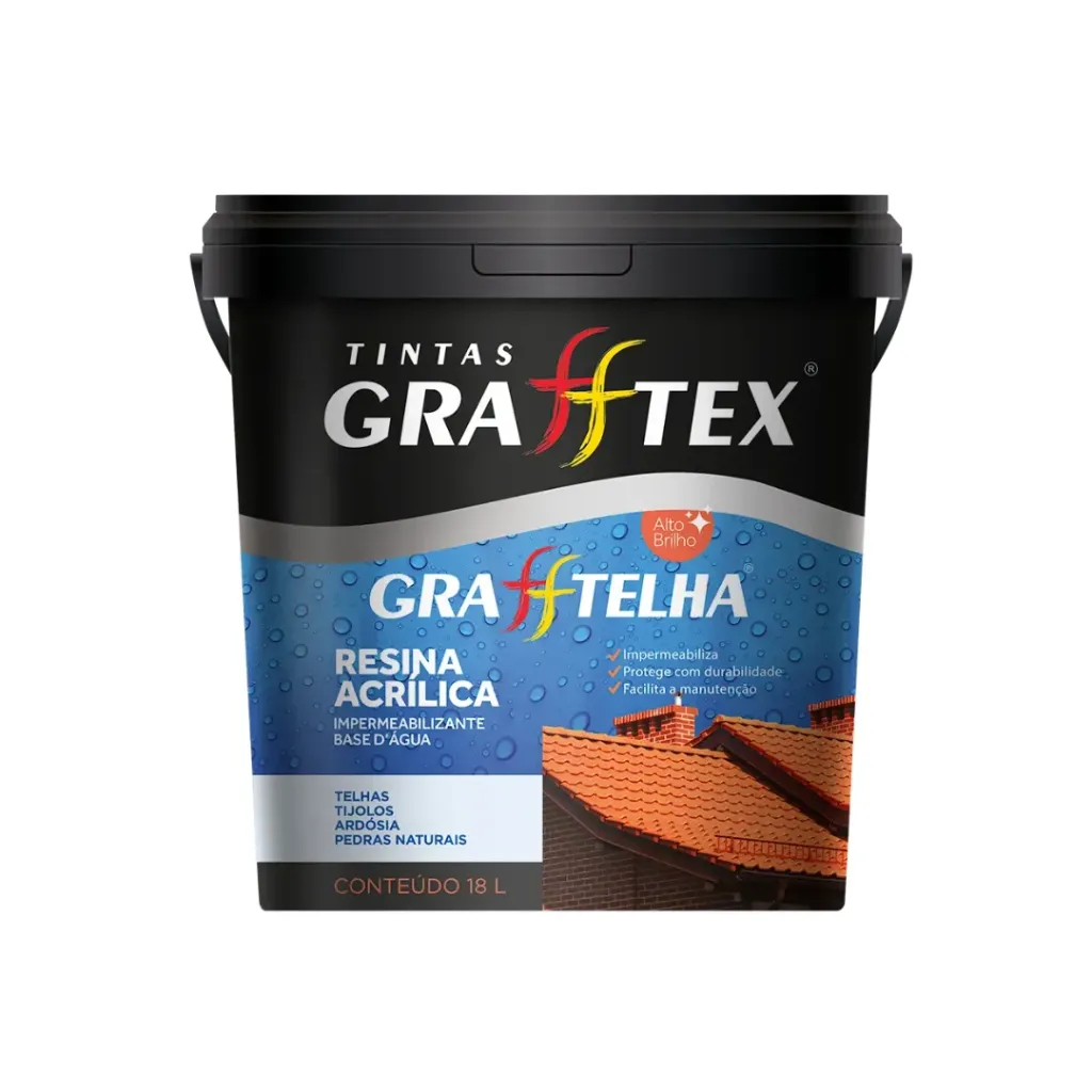 Grafftex Resina Acrílica Multiuso 18L