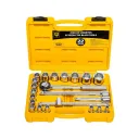 Jogo de Soquete 1/2 Pol 8 a 32mm 22 Peças - The Black Tools