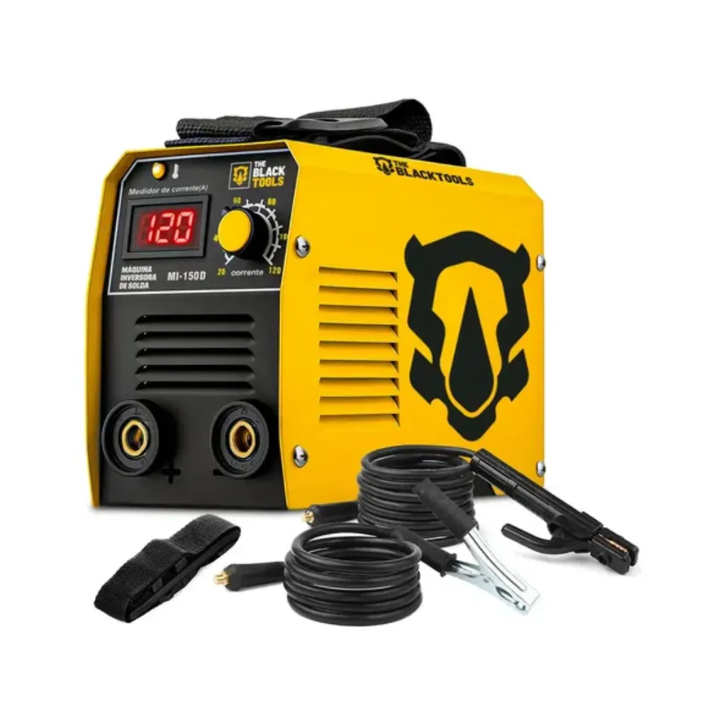 Máquina Inversora de Solda 120A c/ Visor Digital - The Black Tools