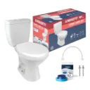 Combo Bacia com Caixa Acoplada Loren Way Branco - Lorenzetti
