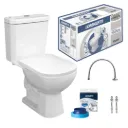 Combo Bacia com Caixa Acoplada Square - Lorenzetti