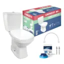 Combo Bacia com Caixa Acoplada Loren One Branco - Lorenzetti
